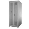 IT-BUDGET 19 inch serverkast SRK compleetset 42U 800x1000 mm geperforeerde dubbele deuren lichtgrijs 90ITB19SRK42810DTG