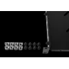 Rockstable RS19-SFH79 1U 19 inch zware vaste inlegbodem, SPCC-staal, zwart, 60 kg draagvermogen