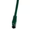 IT-BUDGET Cat.8.1 S/FTP patchkabel van zuiver koper, 1m, groen, 40Gbps, LSZH, PoE+ 90ITBFLEX81PK1GR