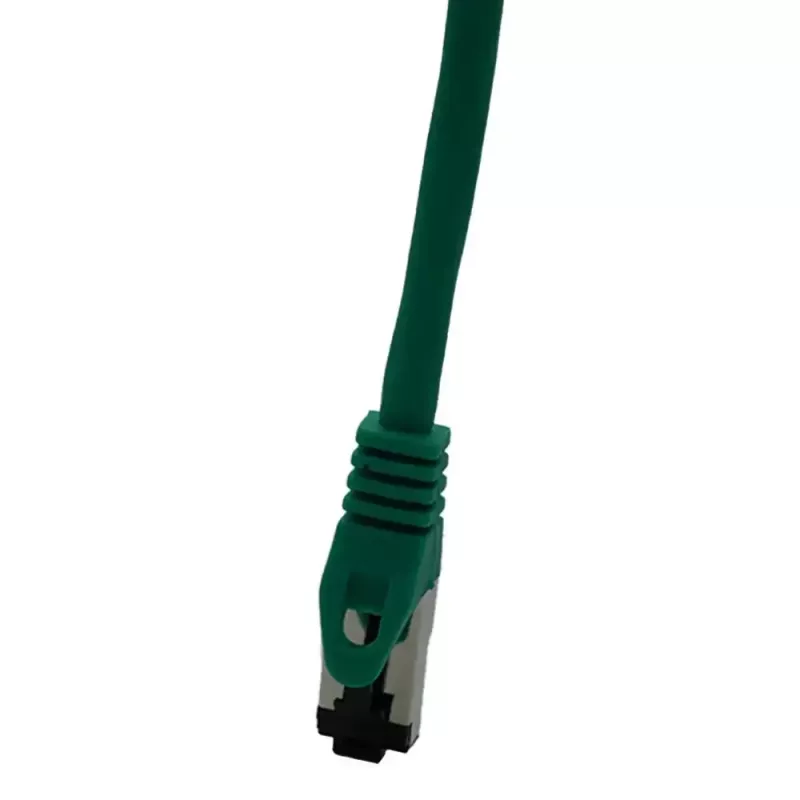 IT-BUDGET Cat.8.1 S/FTP patchkabel van zuiver koper, 1m, groen, 40Gbps, LSZH, PoE+ 90ITBFLEX81PK1GR