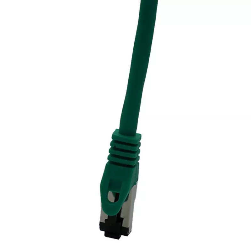 IT-BUDGET Cat.8.1 S/FTP patchkabel van zuiver koper, 1m, groen, 40Gbps, LSZH, PoE+ 90ITBFLEX81PK1GR