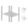 IT-BUDGET 19 inch rack-legplank 0,5U 650mm diep 80kg zwart 12WZ82648005650161