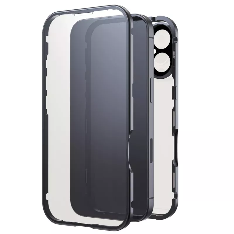Black Rock Cover 360° glas voor Apple iPhone 16, zwart 00228084