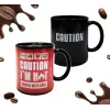 Mad Monkey Caution I am Hot kleurveranderende mok 2000152