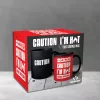 Mad Monkey Caution I am Hot kleurveranderende mok 2000152