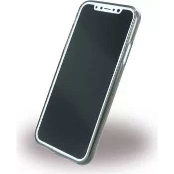 CYOO Ultra Thin siliconen hoes voor Apple iPhone X - zwart