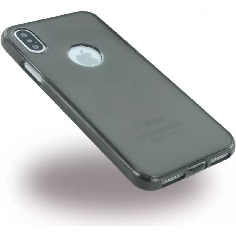 CYOO Ultra Thin siliconen hoes voor Apple iPhone X - zwart