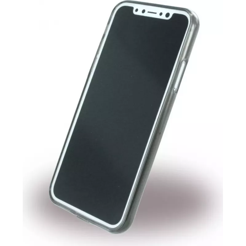 CYOO Ultra Thin siliconen hoes voor Apple iPhone X - zwart
