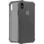 CYOO Four Corners siliconen hoesje voor Apple iPhone XS Max - transparant/zwart