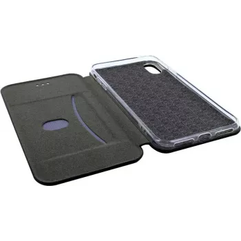 CYOO Belat kunstlederen wallet-hoes voor Apple iPhone XS Max 6,5 inch - zwart