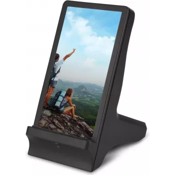 CYOO 2-in-1 fotolijstje en Qi-draadloze oplader – wit