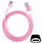 CYOO Flow Light USB-C kabel 1m roze met oplichtend LED-flow-effect CY120984