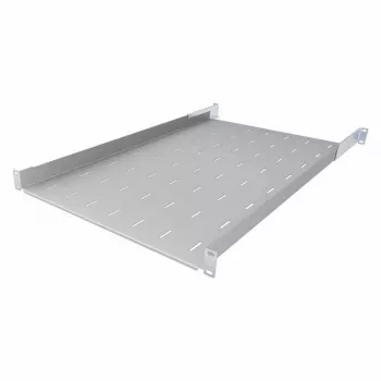 IT-BUDGET 19 inch vast rackplateau lichtgrijs 750 mm diepte 40 kg 90ITB19FB750G