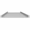 IT-BUDGET 19 inch vast rackplateau lichtgrijs 750 mm diepte 40 kg 90ITB19FB750G