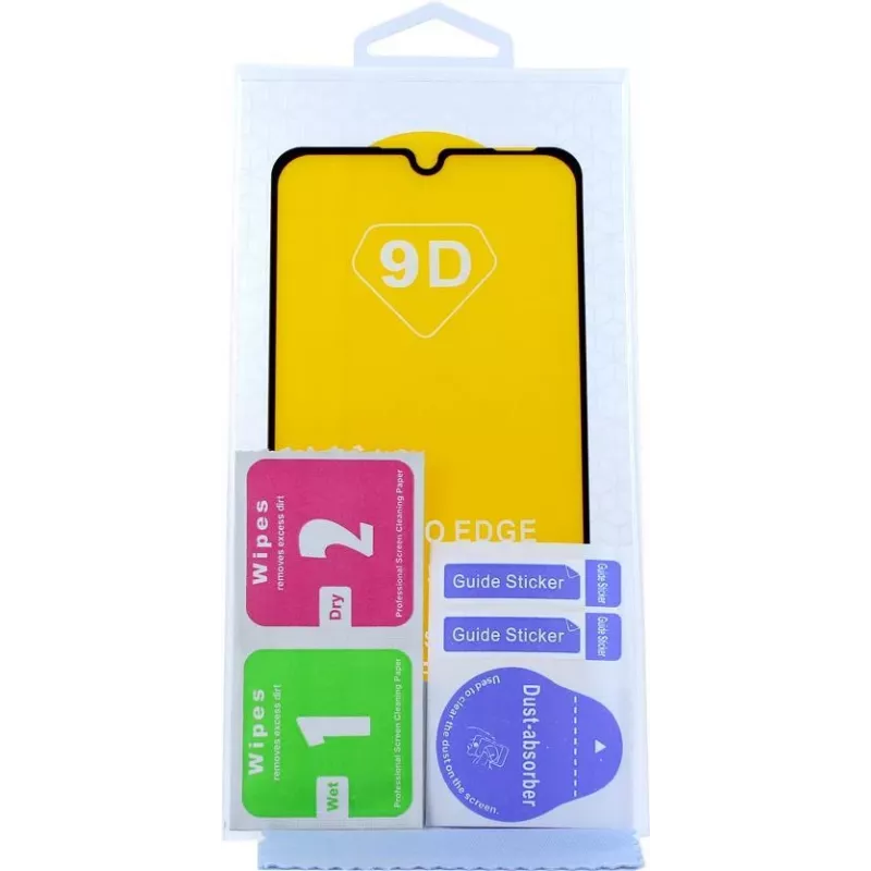 CYOO CY120707 9D gehard glas displayschermfolie voor Huawei P30 – zwart