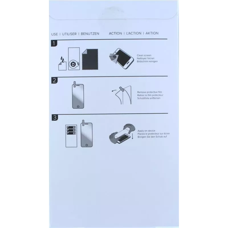 CYOO XQISIT displaybeschermfolie van gehard glas 0,33 mm voor Google Pixel 3 (CY121551)