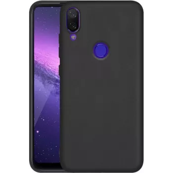 CYOO Premium vloeibaar siliconen hard cover hoesje voor Huawei P20 Lite – zwart