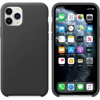 CYOO Alcantara hoesje voor Apple iPhone 12 Pro Max 6,7 inch – zwart CY121871