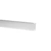 IT-BUDGET 19 inch 1U blindplaat / rackafdekking - robuuste metalen versie - lichtgrijs (90ITBBP1HEG)
