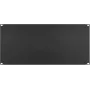 IT-BUDGET 19 inch blindplaat / rack-afdekplaat - 5U - robuuste metalen versie - zwart (90ITBBP5HES)