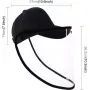 CYOO anti-spuug beschermende baseballpet met transparant gezichtsscherm (CY121630)
