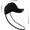 CYOO anti-spuug beschermende baseballpet met transparant gezichtsscherm (CY121630)