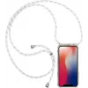 CYOO halskettinghoesje met draagband voor iPhone 12/12 Pro 6,1 inch – wit siliconen CY122106
