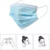 CYOO CY122187 wegwerpmondmasker 3-laags blauw 10-pack