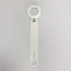 CYOO Apple AirTag siliconen beschermhoesje met sleutelhanger - wit (CY122409)