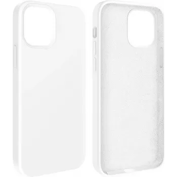 CYOO Premium vloeibaar siliconen hardcase voor Apple iPhone 13 mini - wit CY122563