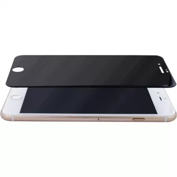 CYOO Privacy 5D gehard glas displayschermfolie voor Apple iPhone 8 Plus – zwart