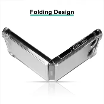 CYOO TPU siliconen hoes voor Samsung Galaxy Z Flip - transparant (CY122089)