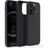 CYOO Premium vloeibaar siliconen hoes voor Apple iPhone 14 Plus – zwart CY122779