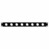 EXSYS 19 inch 1U rackpaneel met 8 D-type (XLR) uitsparingen, zwart EX-49297