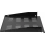 Rockstable RS19-FH18 19 inch 1U vaste bodem 400mm diepte 25kg draagvermogen zwart