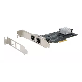 EXSYS Dual 5 Gigabit Ethernet PCIe x2-kaart (Realtek RTL8126) EX-60152