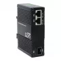 EXSYS EX-60344 2-poorts PoE++ mediaconverter 90W, SFP, -40°C tot +80°C