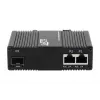 EXSYS EX-60344 2-poorts PoE++ mediaconverter 90W, SFP, -40°C tot +80°C