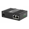 EXSYS EX-60344 2-poorts PoE++ mediaconverter 90W, SFP, -40°C tot +80°C
