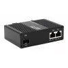 EXSYS EX-60344 2-poorts PoE++ mediaconverter 90W, SFP, -40°C tot +80°C