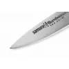 Samura Harakiri schilmes 80 mm AUS-8 roestvrij staal zwart