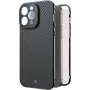 Black Rock Cover 360° Glass voor Apple iPhone 16 Pro Max, echt carbon (00228101)