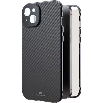 Black Rock Cover 360° Glass voor Apple iPhone 16 Plus, echt carbon (00228105)