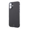 Black Rock Cover 360° Glass voor Apple iPhone 16 Plus, echt carbon (00228105)