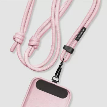 Black Rock smartphone-lanyard met kaarthouder - zwart 00221559