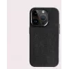 Cyoo Alcantara hoes voor iPhone 15 Pro Max zwart (CY123275)