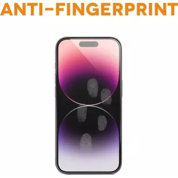 CYOO Pro displayschermfolie voor Apple iPhone 15 Plus - gehard glas, 9H hardheid, 2,5D afgeronde randen, volledige lijmlaag, bubbelvrije installatie CY123297
