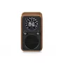 Sangean WR-9 draagbare FM-radio, behuizing van echt walnotenhout, vintage-design, Bluetooth, 8W