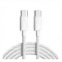 Cyoo Katoenen stof USB-C naar USB-C oplaadkabel 2m (CY123447)