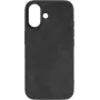 CYOO Alcantara hoesje voor Apple iPhone 16 zwart (CY123615)